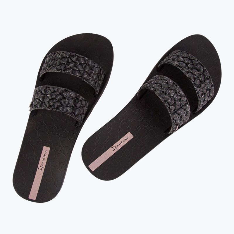 Ipanema női flip-flop Renda II fekete/glitter fekete 10