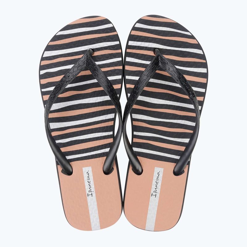 Ipanema Classic Happy XII fekete/fekete/rózsaszín női flip flopok 9