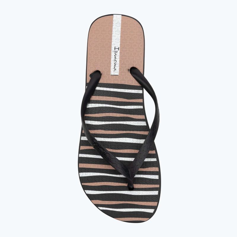 Ipanema Classic Happy XII fekete/fekete/rózsaszín női flip flopok 5