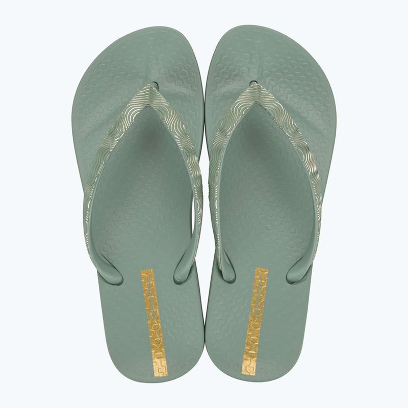 Női Ipanema Mesh IX flip flop zöld/zöld/réz flip flopok 2