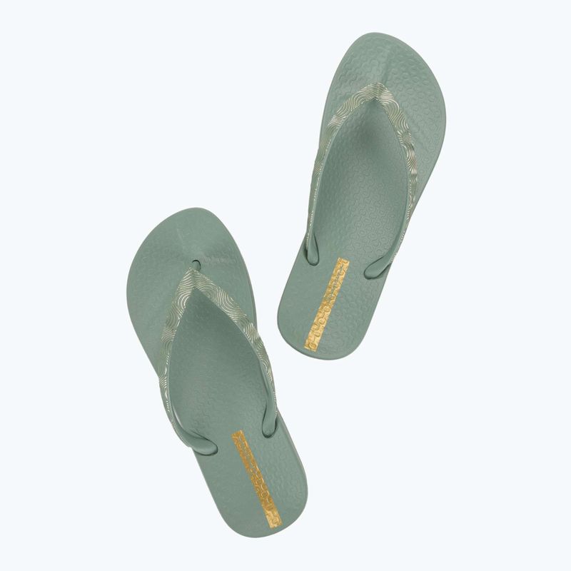 Női Ipanema Mesh IX flip flop zöld/zöld/réz flip flopok 3