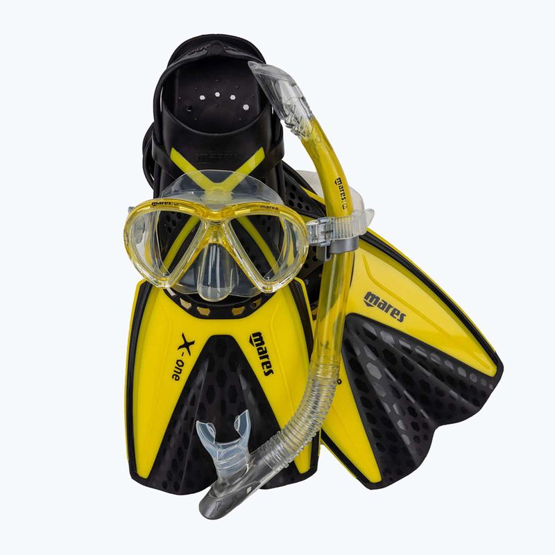Mares X-One Marea búvárszett maszk + snorkel + uszonyok 10