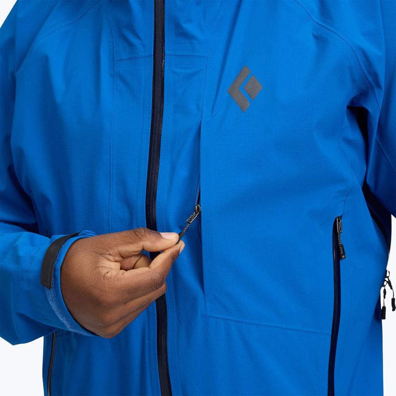 Férfi Black Diamond Highline Stretch Shell esőkabát drifter kék 5