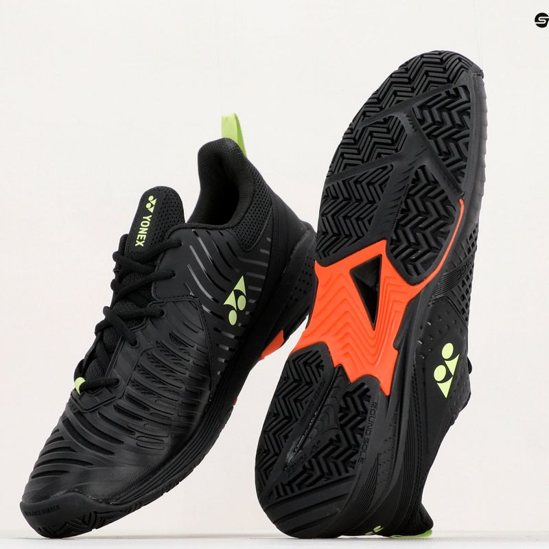 YONEX férfi tenisz cipő Sonicage 3 fekete STMSON32 19