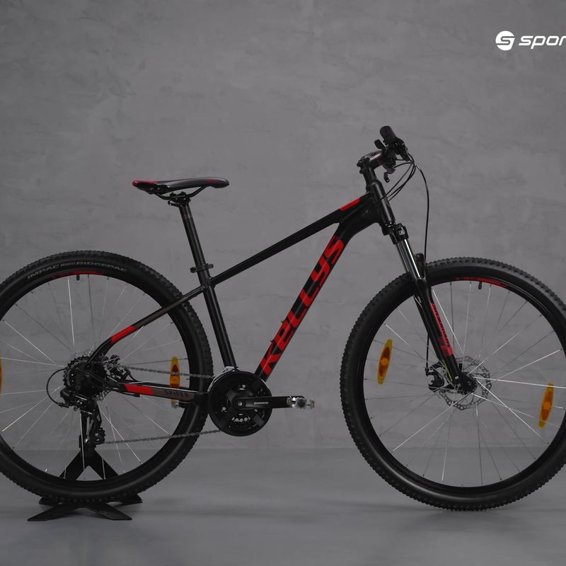 Kellys Spider 30 29  hegyi kerékpár fekete 16