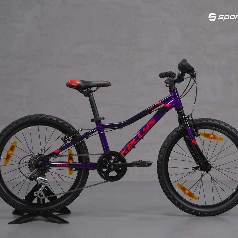 Kellys Lumi 30 20  gyermek kerékpár lila 72390 15
