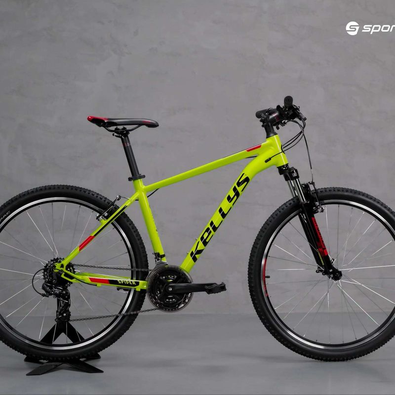 Kellys Spider 10 27.5  hegyi kerékpár sárga 68879 15