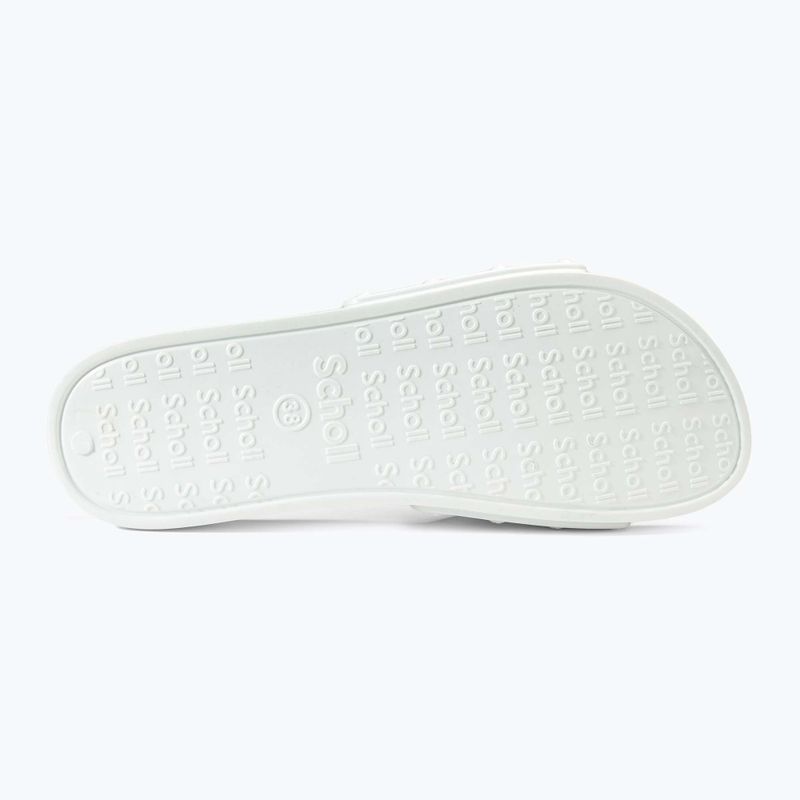 Női papucs Scholl Pescura Flat Aqua Eva off white 4