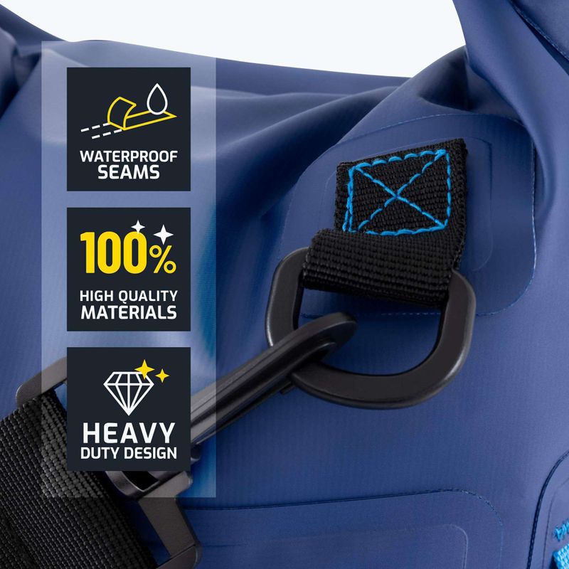 Vízálló zsák Cressi Ocelot Dry Bag 10 l blue/light blue 5