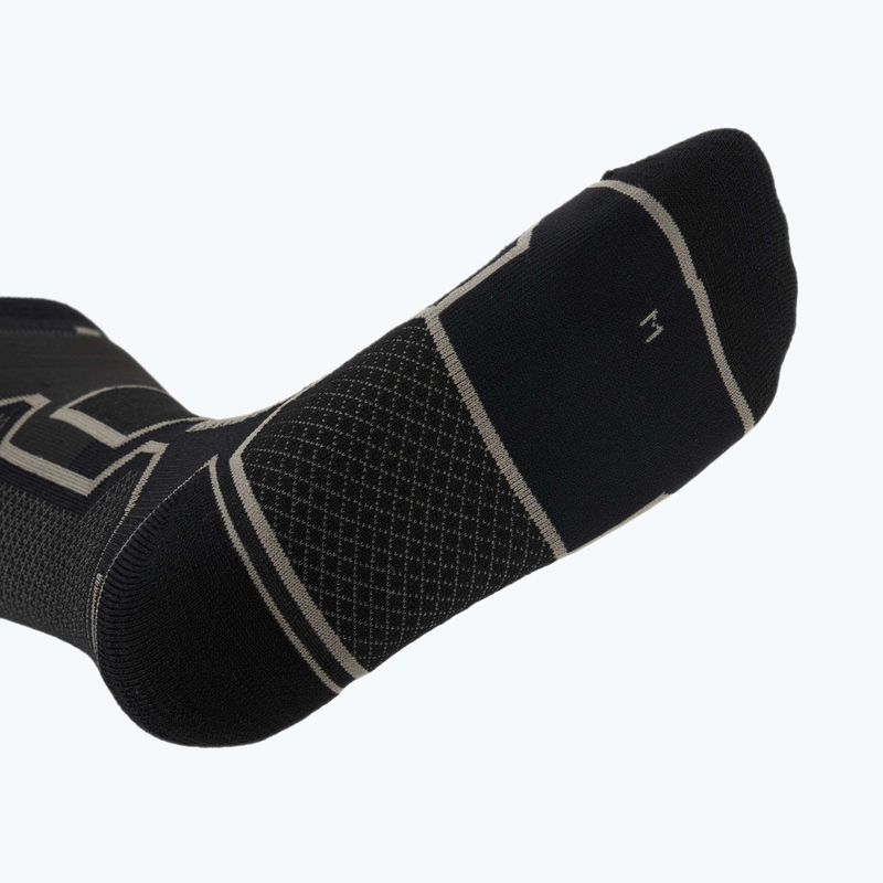 Sí zokni Mico Medium Weight Warm Control Ski black grey 4