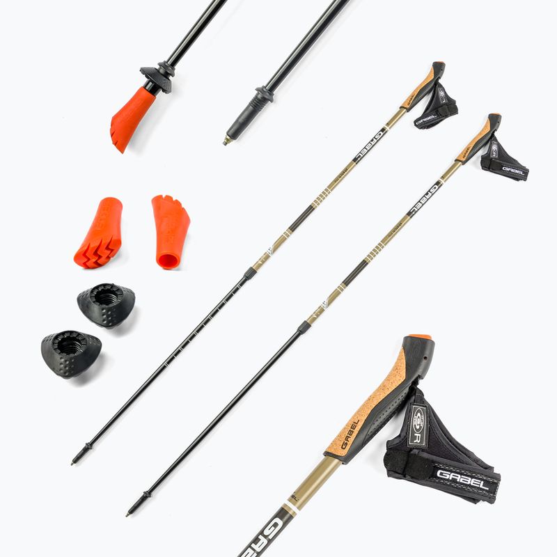 Nordic Walking botok GABEL Strech Lite barna 7008352621000 6