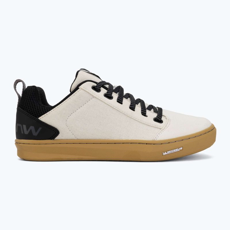 Férfi platform kerékpáros cipő Northwave Tailwhip off white 2