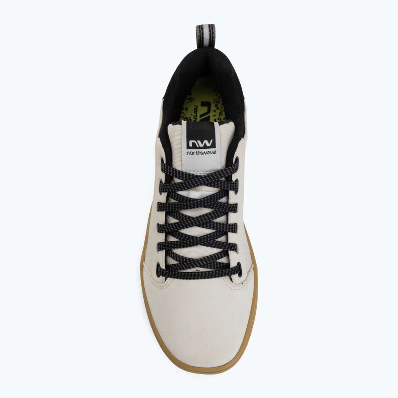 Férfi platform kerékpáros cipő Northwave Tailwhip off white 5
