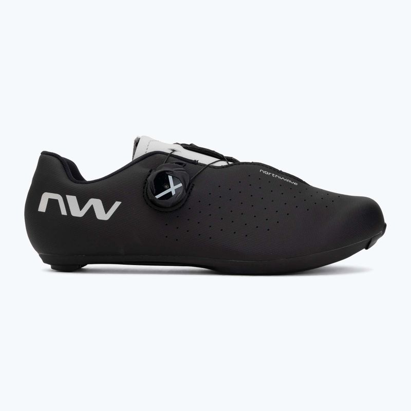 Férfi országúti kerékpáros cipő Northwave Sonic Plus black/light grey 4