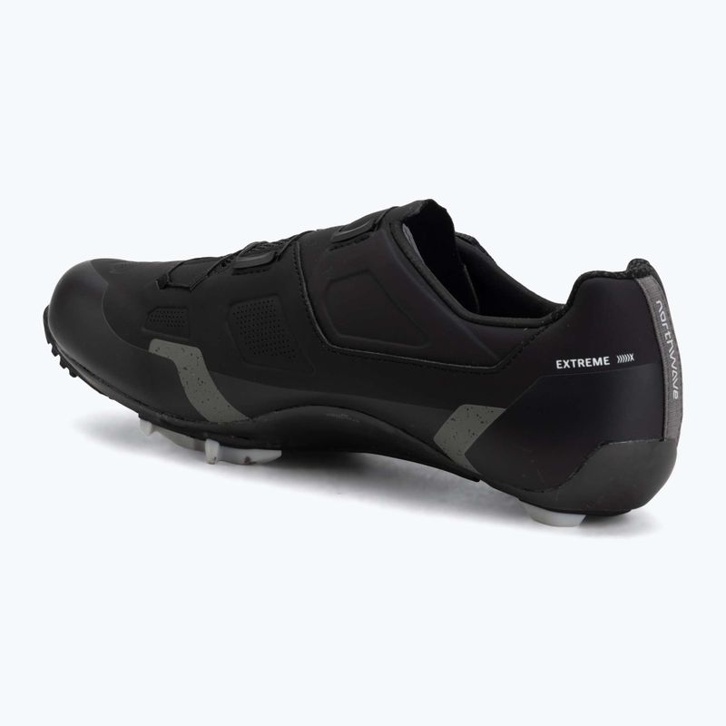 Férfi MTB kerékpáros cipő Northwave Extreme X black/dark grey 3