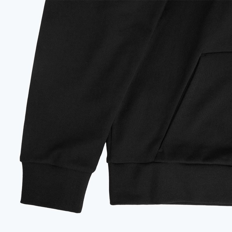 Férfi EA7 Emporio Armani Train Visibility Hoodie fekete / arany 3