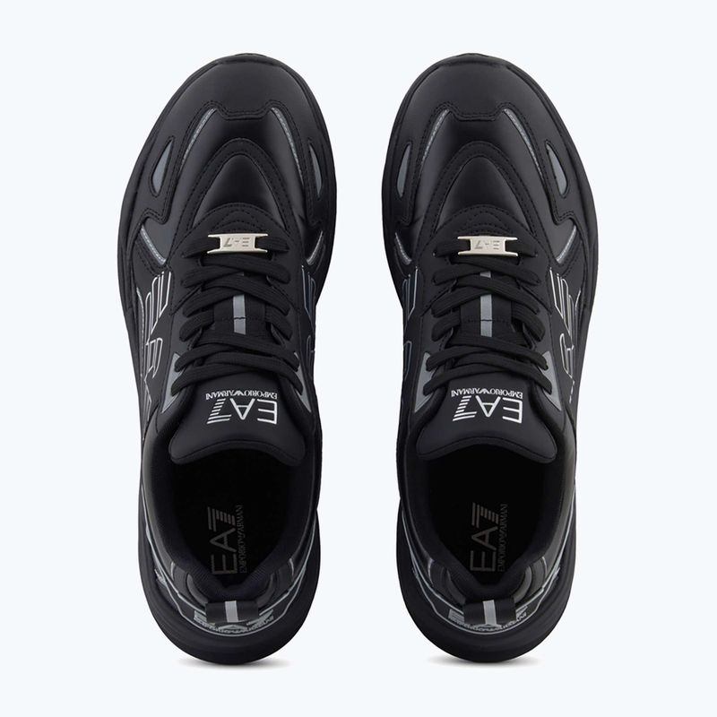 EA7 Emporio Armani Ace Runner Special tripla fekete/ezüst cipő 12