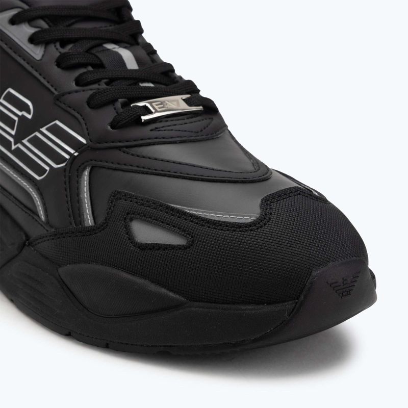 EA7 Emporio Armani Ace Runner Special tripla fekete/ezüst cipő 7