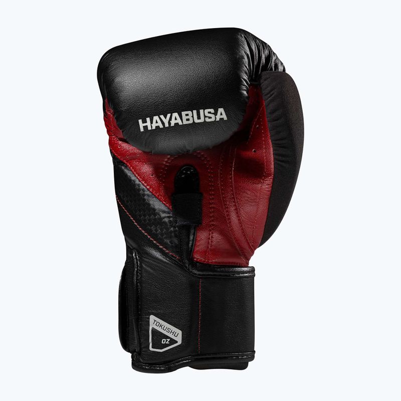 Hayabusa T3 fekete/piros bokszkesztyű 4