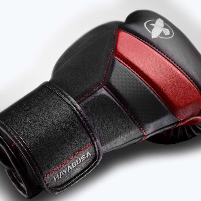 Hayabusa T3 fekete/piros bokszkesztyű 5