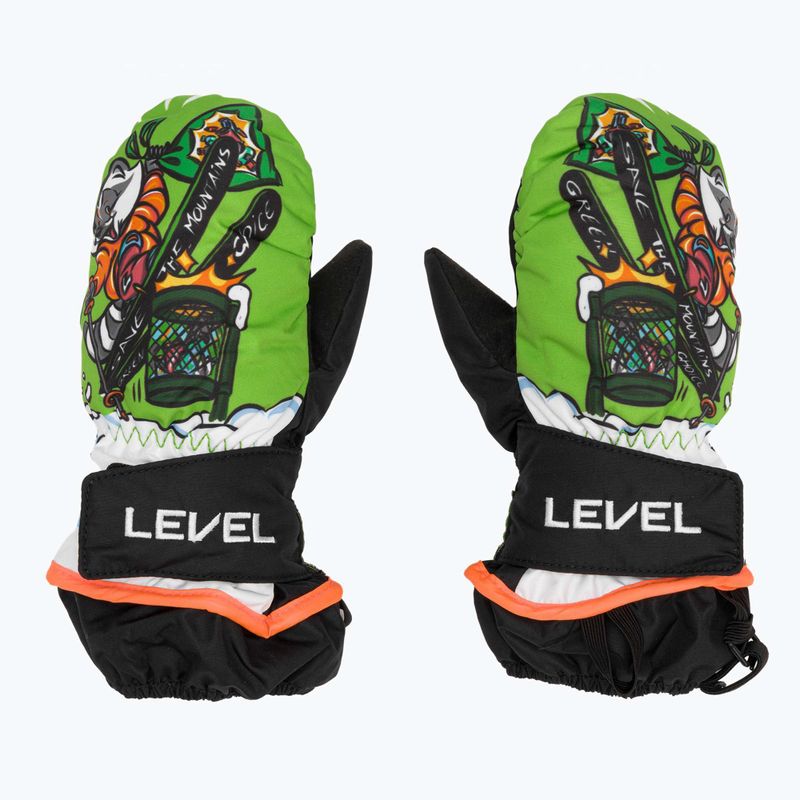 Gyerek síkesztyű Level Animal lime 2