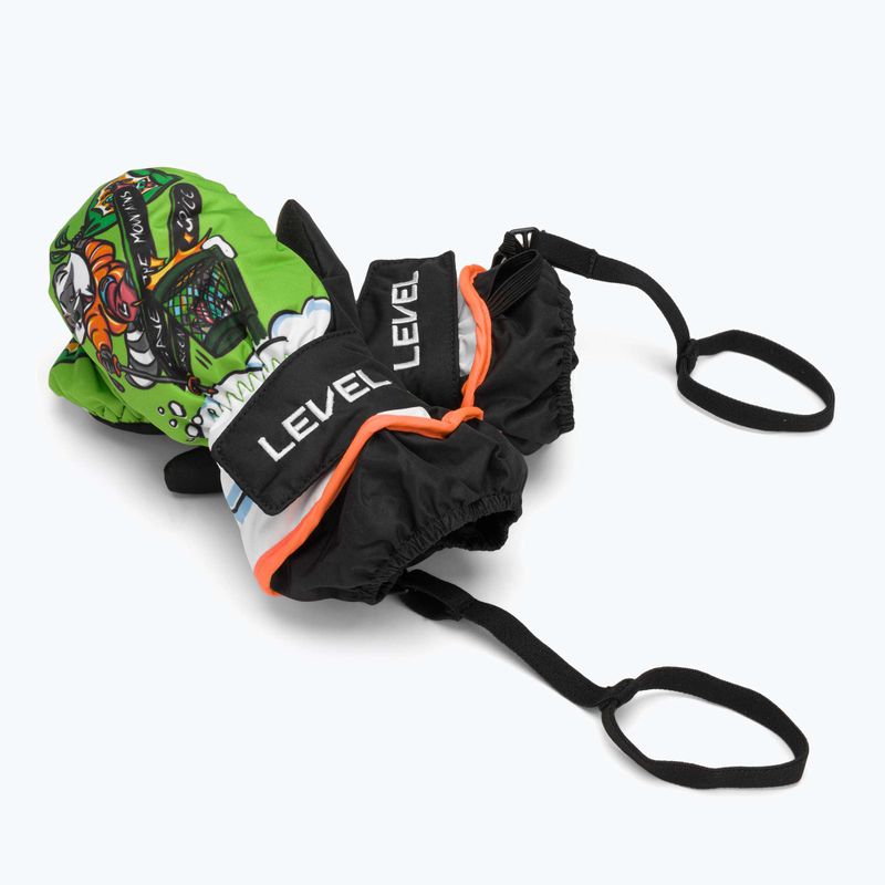 Gyerek síkesztyű Level Animal lime 6