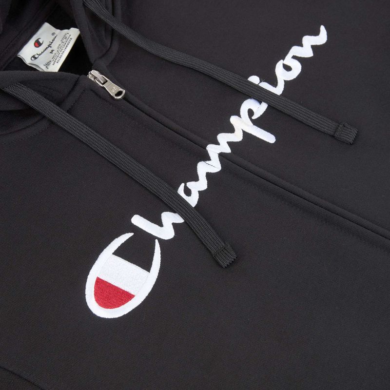 Férfi pulóver Champion 22025 Sweatshirt Hoodie FZ black 3