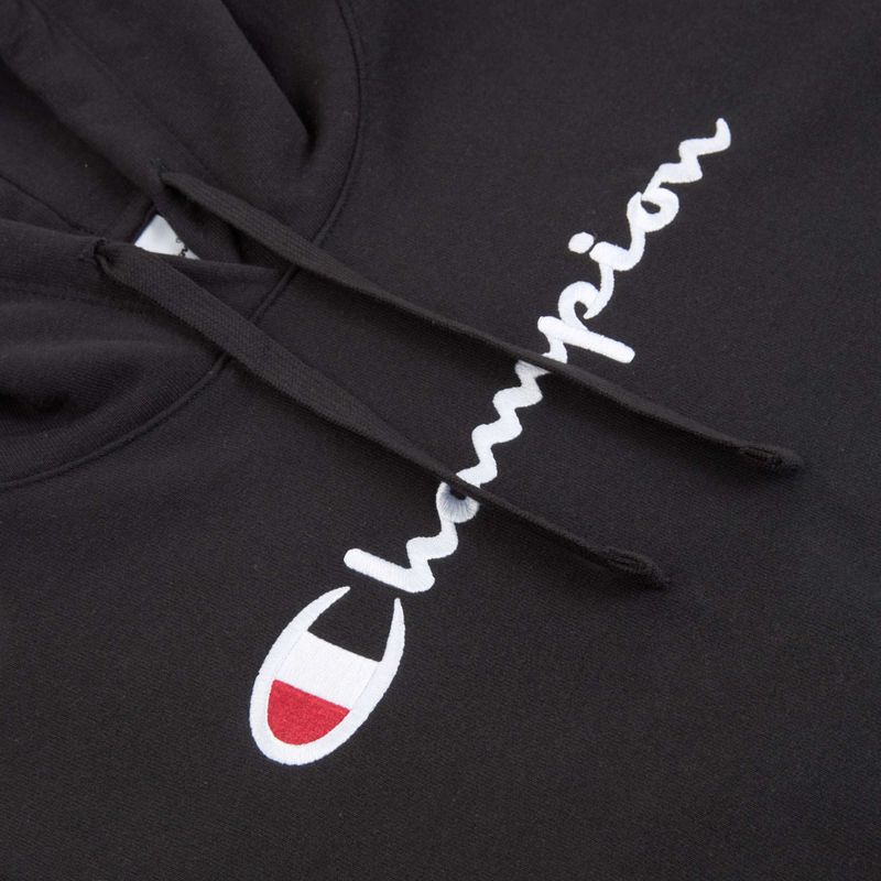 Női pulóver Champion 118097 Sweatshirt Hooded black 3