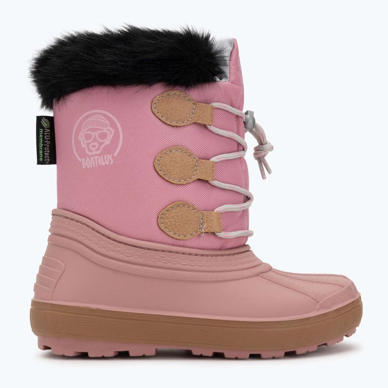 Gyerek hótaposó BOATILUS Nippy 02 Sint. Leather pink 2