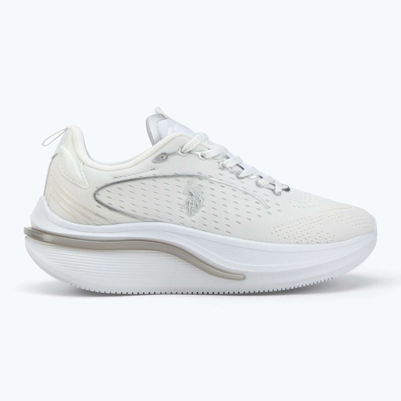 Női cipő U.S. Polo Assn. CLAUDE004 fehér/ezüst 2