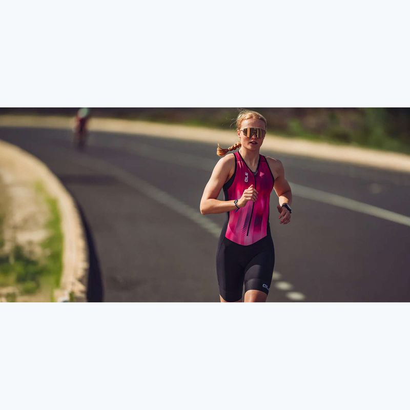 Női triatlonruha Alé Crazy pink combo 8