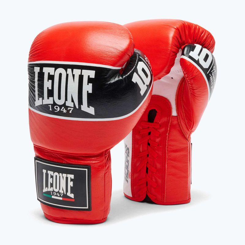 Bokszkesztyűk LEONE 1947 Shock Pro pink/red 2