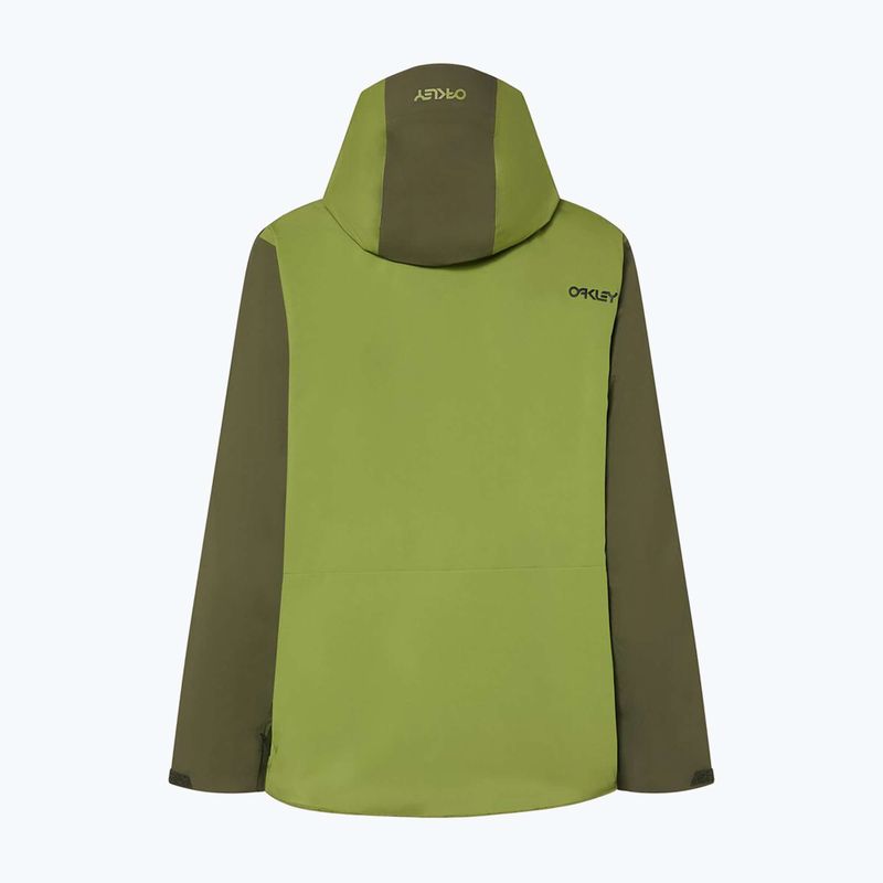 Kurtka snowboardowa męska Oakley TNP TBT Insulated Anorak new dark brush/fern 6