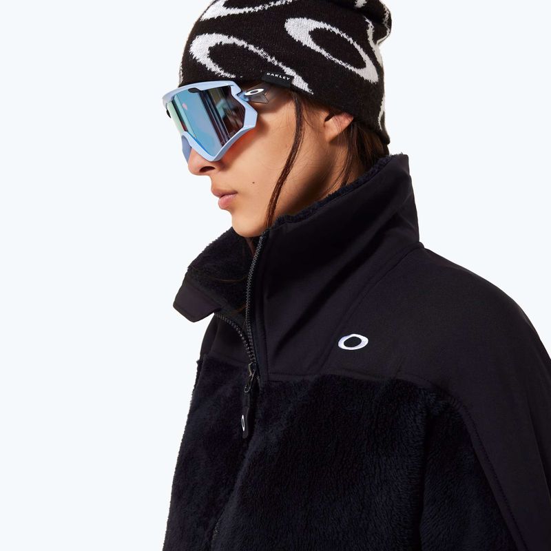 Női pulóver Oakley W. Mountain Fire Sherpa blackout 5
