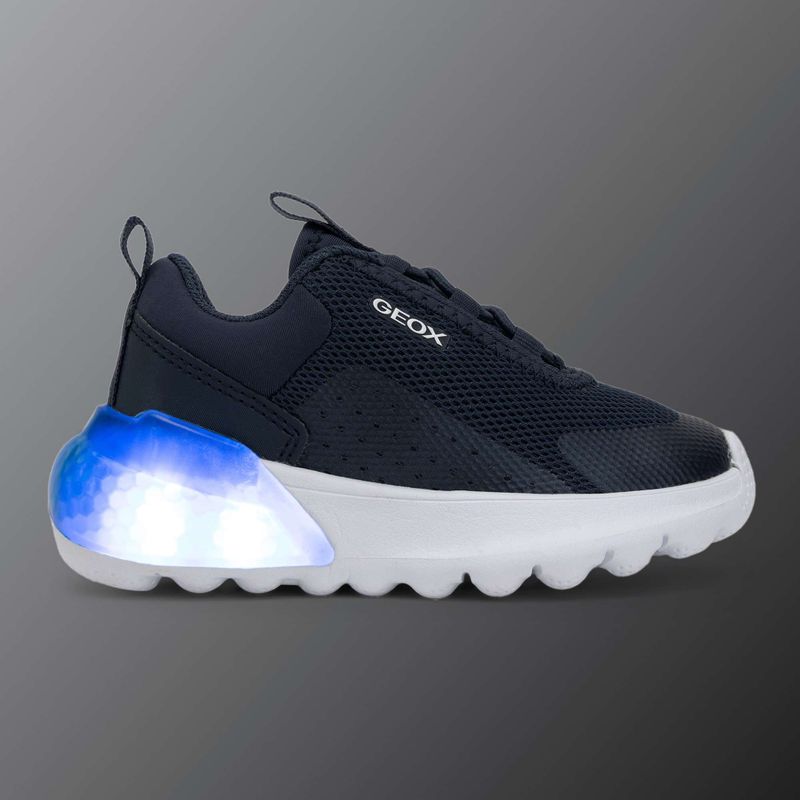 Geox Activart Illuminus navy junior cipő 8