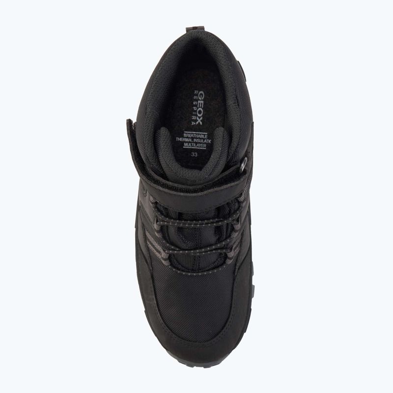 Geox Himalaya ABX fekete gyermek hócipő 5