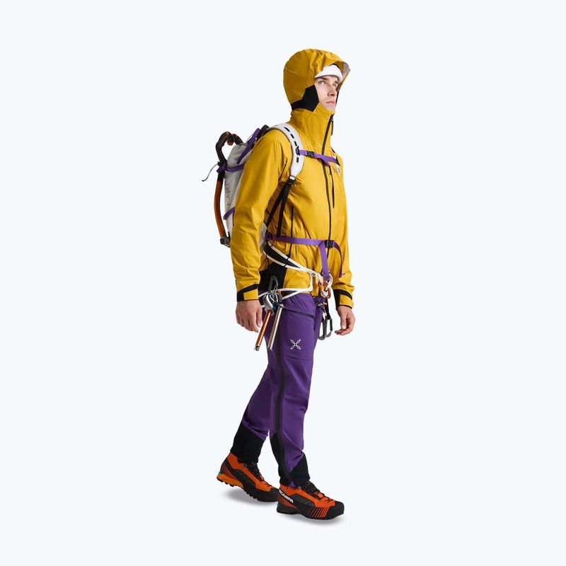 Férfi esőkabát Montura Vertigo 3L mustard 2