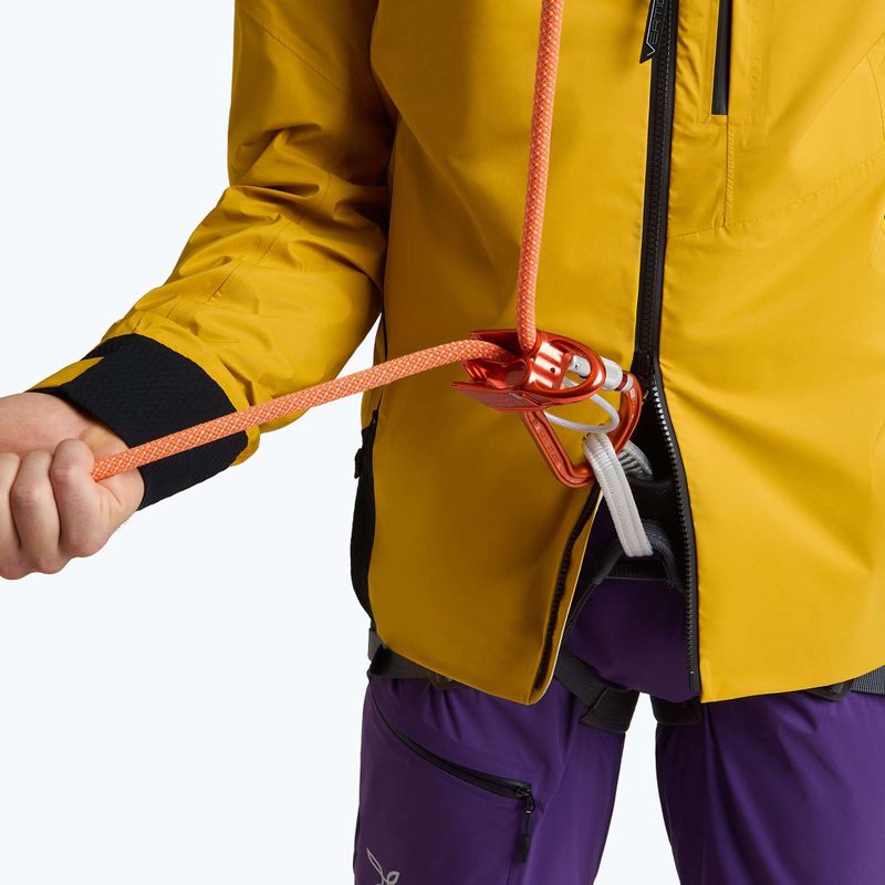 Férfi esőkabát Montura Vertigo 3L mustard 11