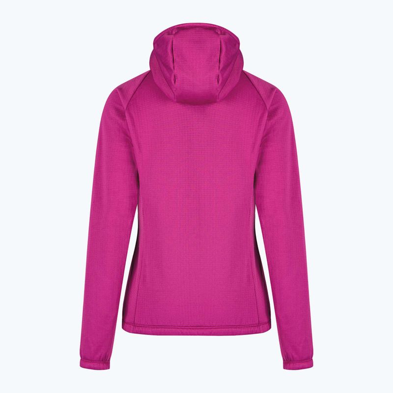 Női pulóver Montura Fadis Grid Hooded Maglia red 8