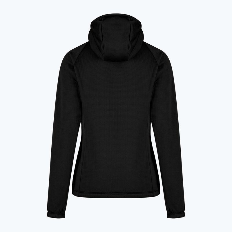 Női kapucnis pulóver Montura Fadis Grid Hooded Maglia black 2