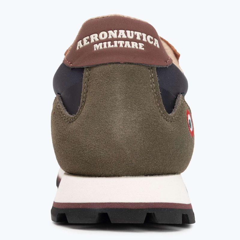 Férfi cipők Aeronautica Militare 252SC0320UPL00313 navy blue/brown 6