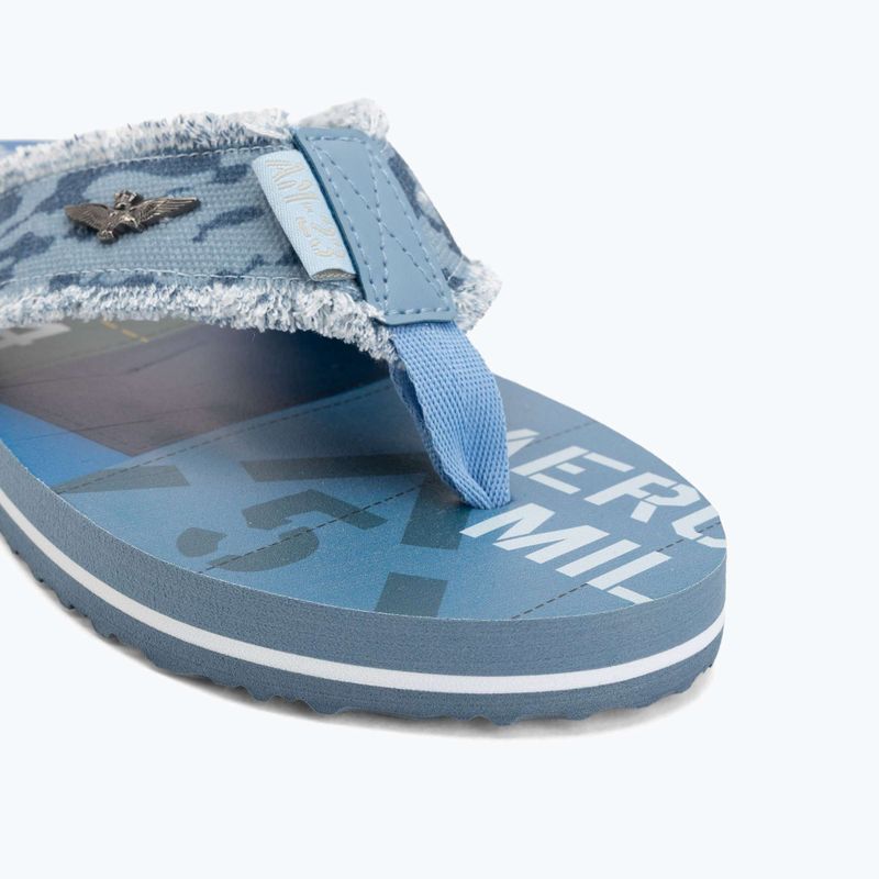 Férfi papucsok Aeronautica Militare SC0310UCT03593 camouflage blue 7