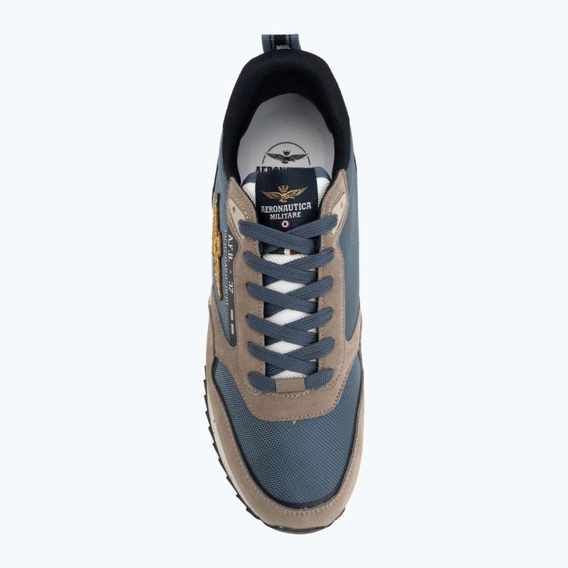 Férfi cipők Aeronautica Militare SC0288UCT03545 multicolor jeans/sand 5