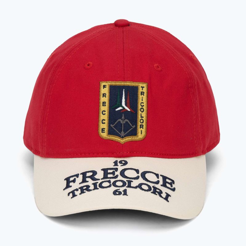 Férfi baseballsapka Aeronautica Militare HA1246UCT02 tango red/cream white 2