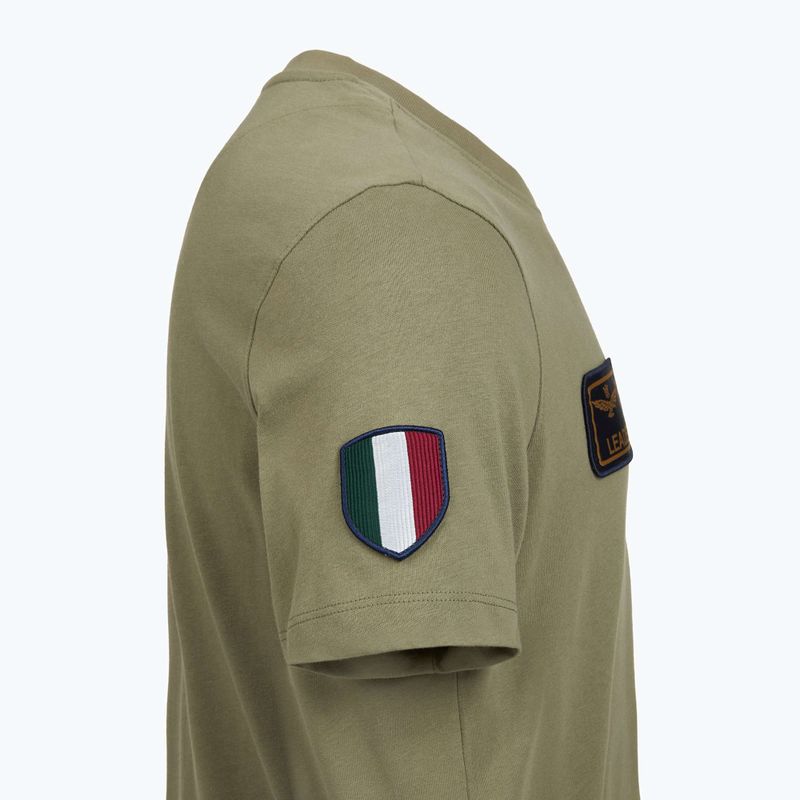 Férfi póló Aeronautica Militare TS2544UJ00592 lichen green 4