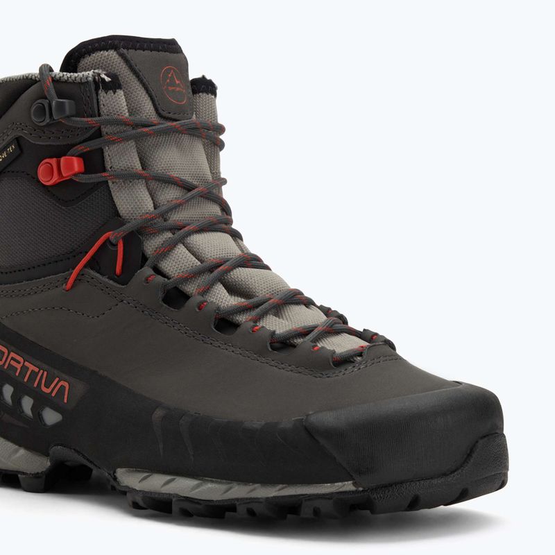 La Sportiva TX5 GTX carbon/paprika női közelítő cipő 7