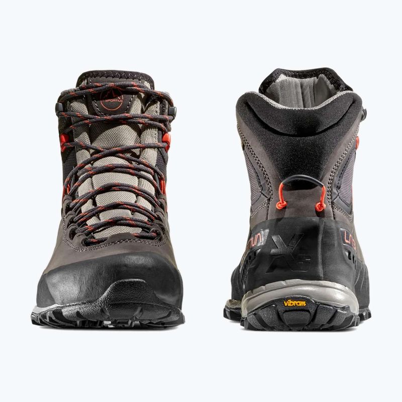 La Sportiva TX5 GTX carbon/paprika női közelítő cipő 14