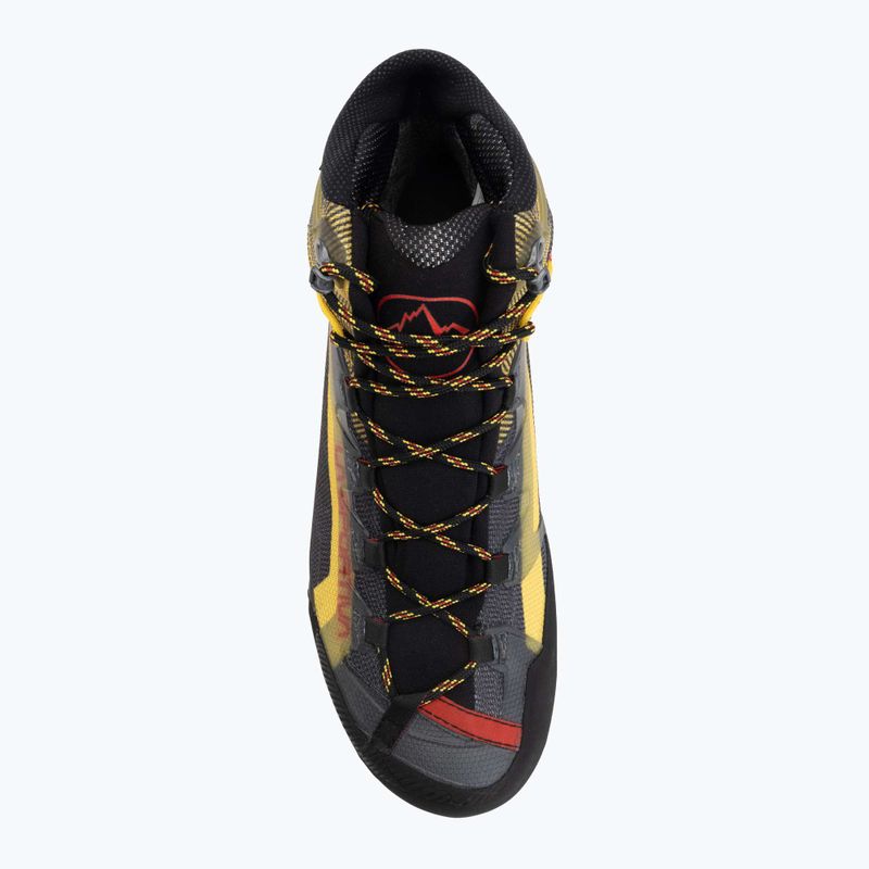 La Sportiva Trango Tech férfi túrabakancs GTX black/yellow 5