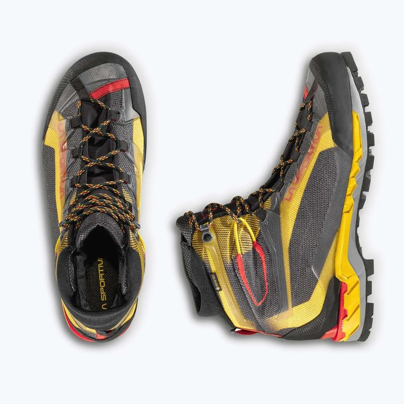 La Sportiva Trango Tech férfi túrabakancs GTX black/yellow 8