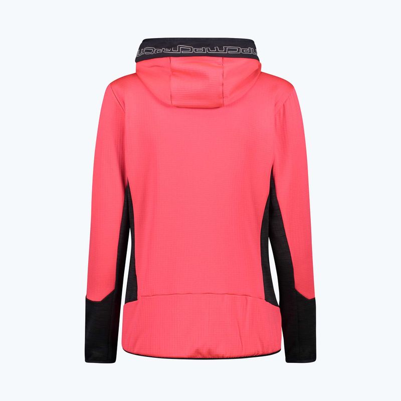 CMP női skit kabát 33G2696/C649 piros fluo 2
